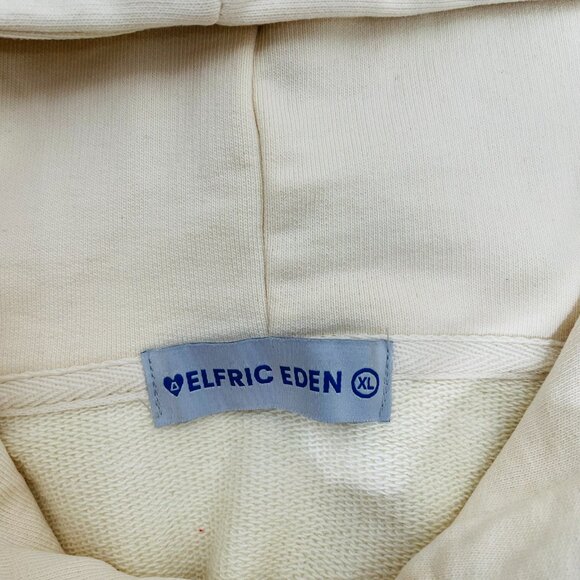 Aelfric Eden Unisex Abstraction Shadow Graphic Oversized Hoodie Size XL - Picture 5 of 11